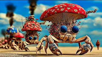 The Coral Engines | A Surreal AI Ocean Dream (4K Cinematic Art)#aiart  #aimusicvideo  #weirdcore