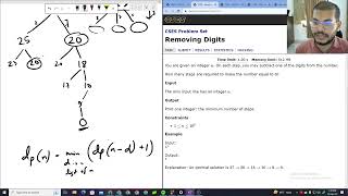 CSES Problem Set | Removing Digits | Dynamic Programming (5)