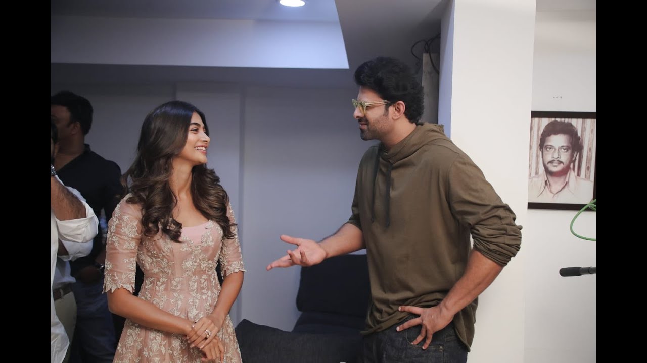 Prabhas latest pics with pooja hegde | PRABHAS20 | CRYSTAL CLEAR CREATIONS ||