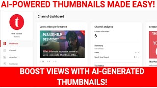 How to use the thumb.ly editor to create AI generated thumbnails for YouTube screenshot 4
