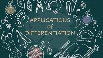 MAT183: VIDEO PRESENTATION (APPLICATION OF DIFFERENTIATION - EC1101J - GROUP 2)