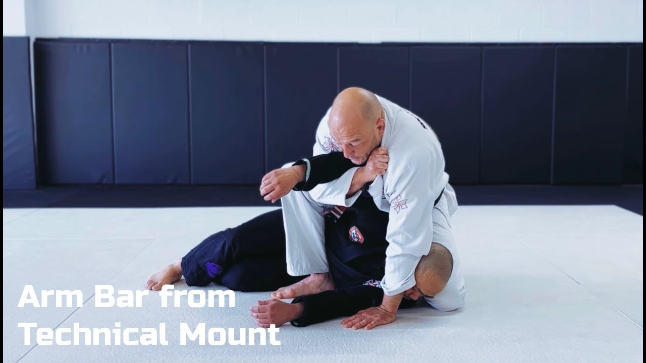 JIU JITSU MOTM: How to arm bar from technical mount - YouTube
