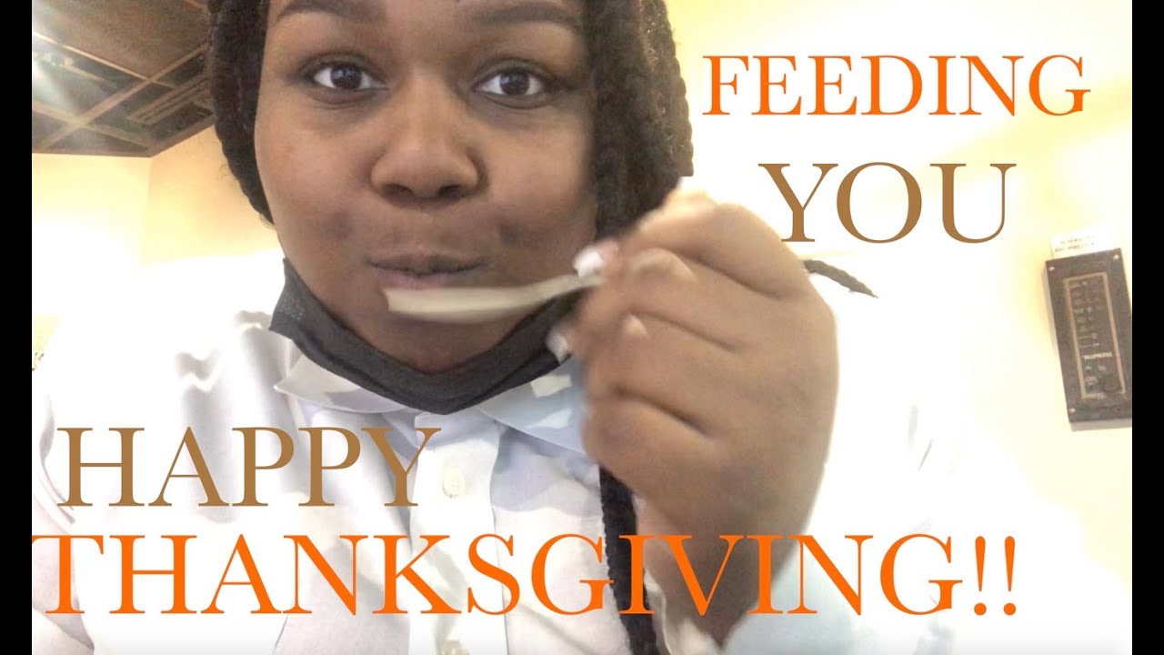 Feeding YOU ASMR (Thanksgiving Edition) || GapToothShawtyASMR