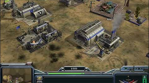 Command & Conquer: Generals - 4v4 Hardest Battle