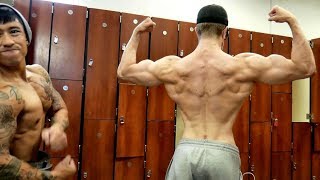 My arms routine condensed, hypertrophy training insane pump BULK update end of the video