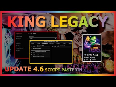 KING LEGACY (UPDATE 4.6) – ScriptPastebin