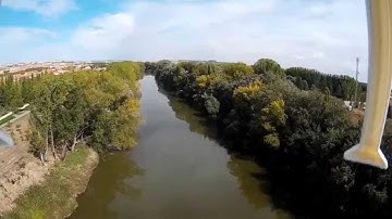 Syma X8C - Runcam HD - Pisuerga river