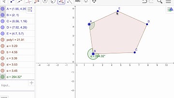 Create a Polygon with Geogebra from Google Drive