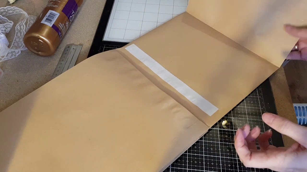 TUTO album avec grandes enveloppes 1er partie