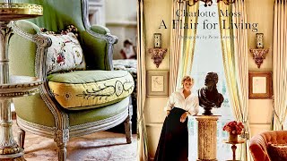 A Review: Interior Designer Charlotte Moss A Flair for Living & Gold Leaf or Paint  The Difference