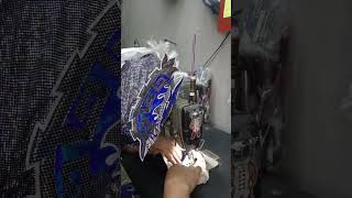 proceso y resultado de una mascara profesional de FISHMAN  #luchalibre  #MASCARAS