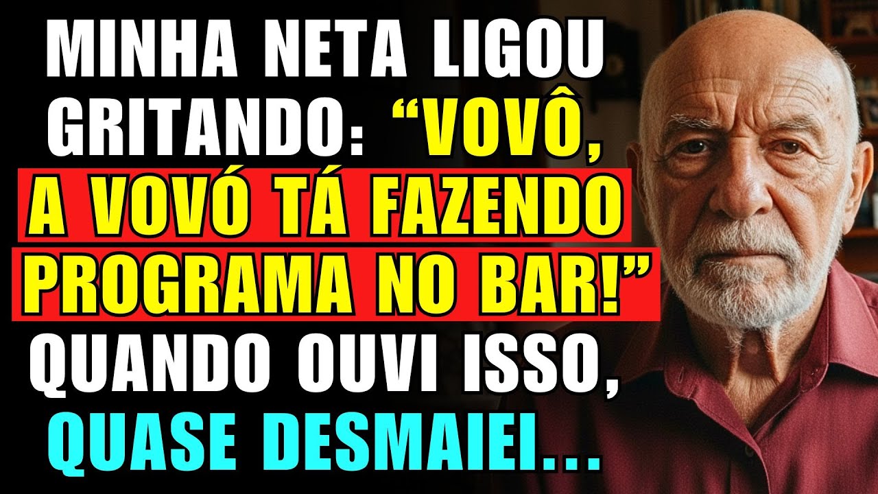 MINHA NETA LIGOU GRITANDO: 