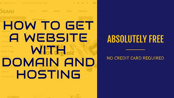 Get A Free Website With Domain Name, Hosting And SSL Certificate