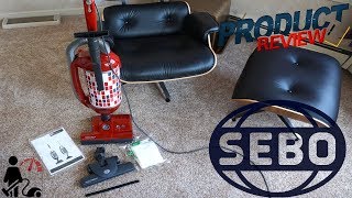 Sebo Felix 9809AM   Unboxing & Review  The Best Pet LiftAway Vacuum Cleaner
