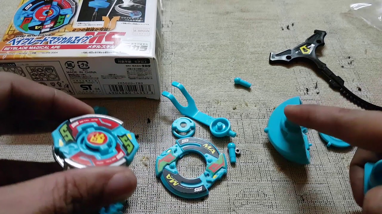 Takaratomy Magical Ape MS Unboxing and Review | Beyblade HMS - YouTube