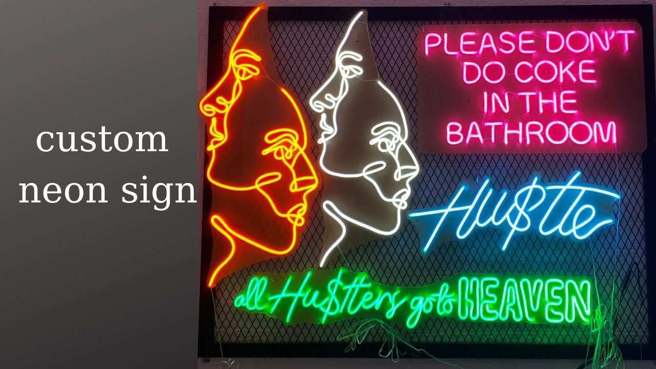 CUSTOM NEON SIGN Light, Neon sign wall art, Neon sign wall decor