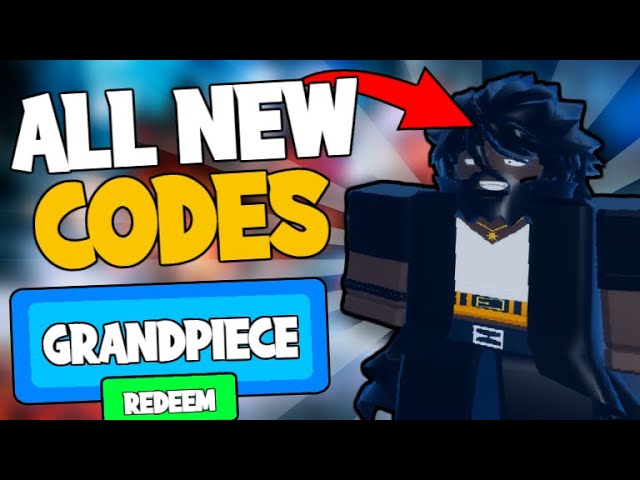 Roblox Grand Piece Online Codes (January 2023)