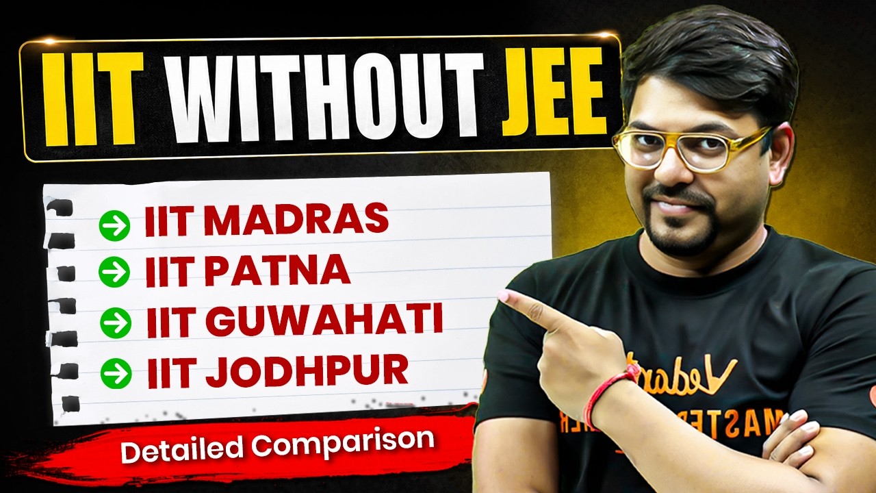 All IIT Without JEE | BS Degree 😱 in AI & Data Science | JEE 2026 ...