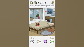 brain out 2 tingkat 142 : temukan cara untuk membangunkan pria ini  #brainout2 #brainout #shorts