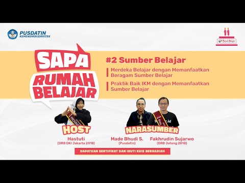 Sapa Rumah Belajar Episode 2: Sumber Belajar