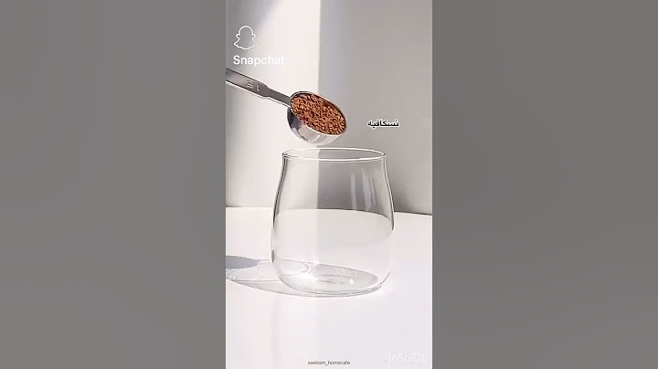 طريقه صنع قهوه بارده بسهوله😋👌