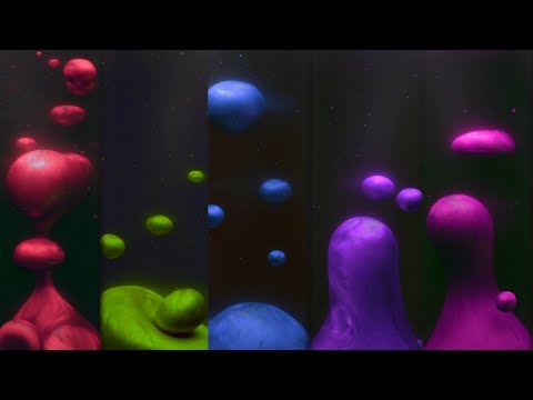 Metallic Wax Lava Lamp Meditation Ambience