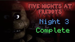 Five Nights At Freddy's NIGHT 3 Guide | FULL NIGHT