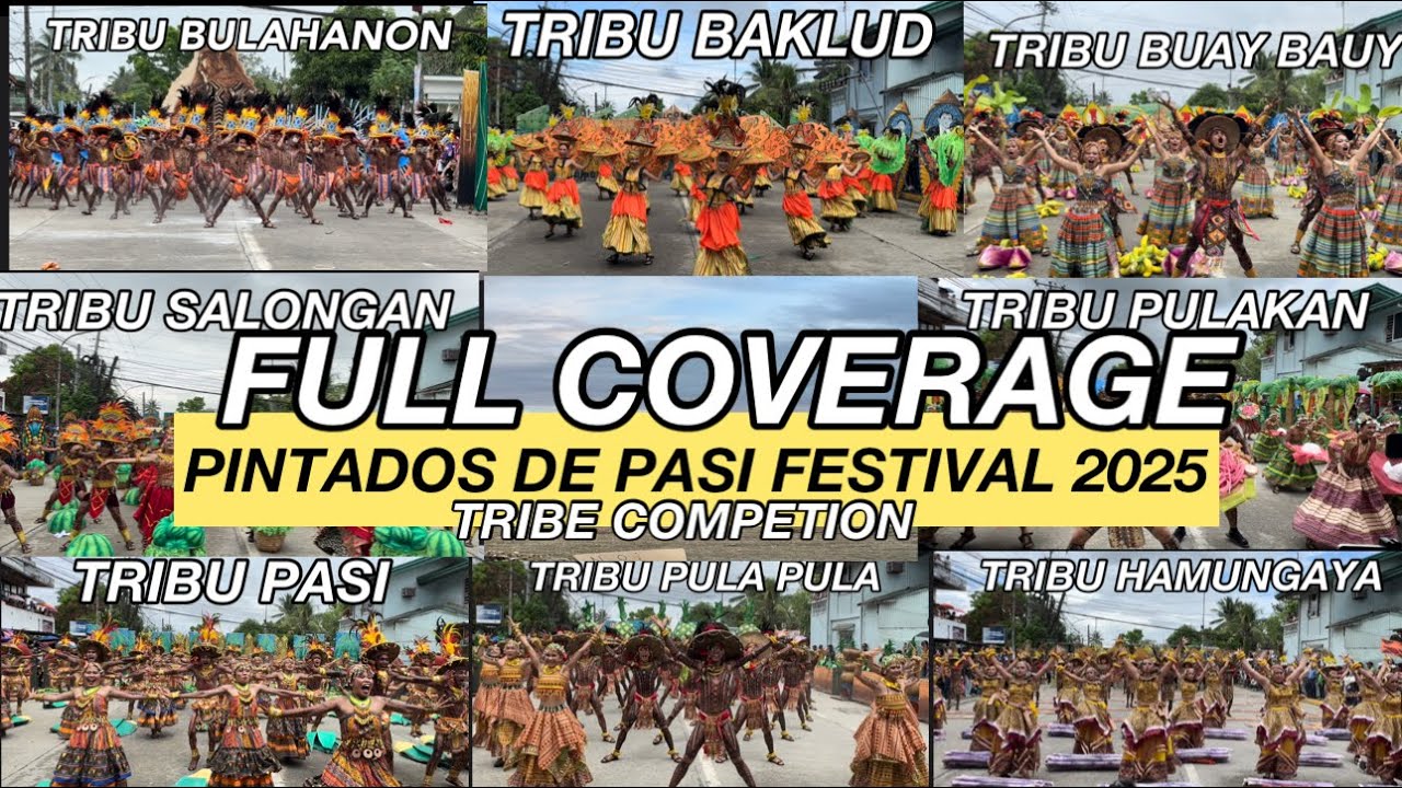 FULL COVERAGE PASSI CITY  PINTADOS DE PASI FESTIVAL 2025 TRIBE COMPETION #passicity