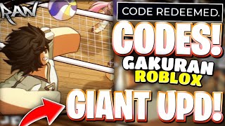 Giant Update Roblox Gakuran Codes All Brand New Demae Update Codes For Gakuran