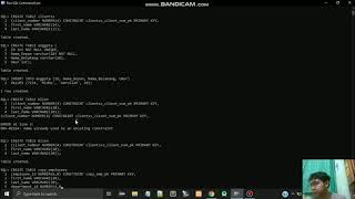 Constraint, Views, Sequences, Indexes & Synonym