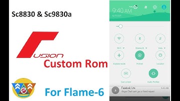 [Stable][sc8830] Fusion Os For Flame-6 or Flame -7