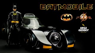 Mcfarlane Toys Dc Multiverse Batmobile The Flash Movie Unboxing