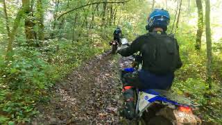 XT250 Fun at Red River Scramble 2023  #2  Getting settled on the bike