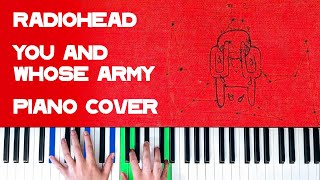 Radiohead - You and Whose Army [Piano Cover] Resimi
