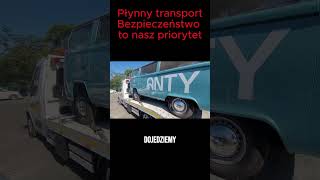 Klasyczny Volkswagen #warszawa Profesjonalny transport pojazdów zabytkowych #pomocdrogowa