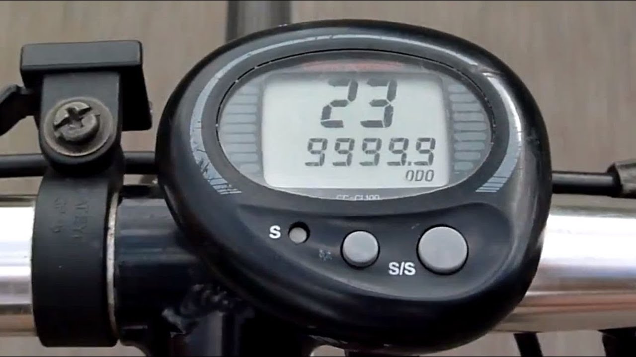 Bike Speedo at 9999.9 miles! Will it CRASH!? or return to Zero!? YouTube