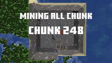 Mining all the chunks in Minecraft    (Chunk 248)