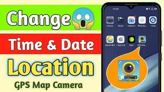 GPS Map Camera Ka Time, Date or Location Kaise Change Kare ? screenshot 4