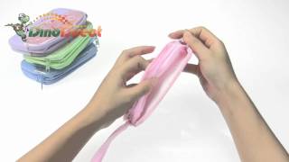 Lovely Cat Floret Double Zipper Cell Phone Wrist Pouch Case  from Dinodirect.com screenshot 4