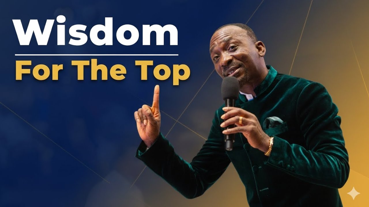 WISDOM FOR THE TOP by DR PAUL ENENCHE - YouTube