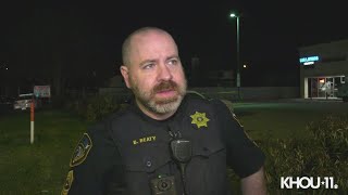 Driver ejected and killed in fiery 3-car crash, deputies say