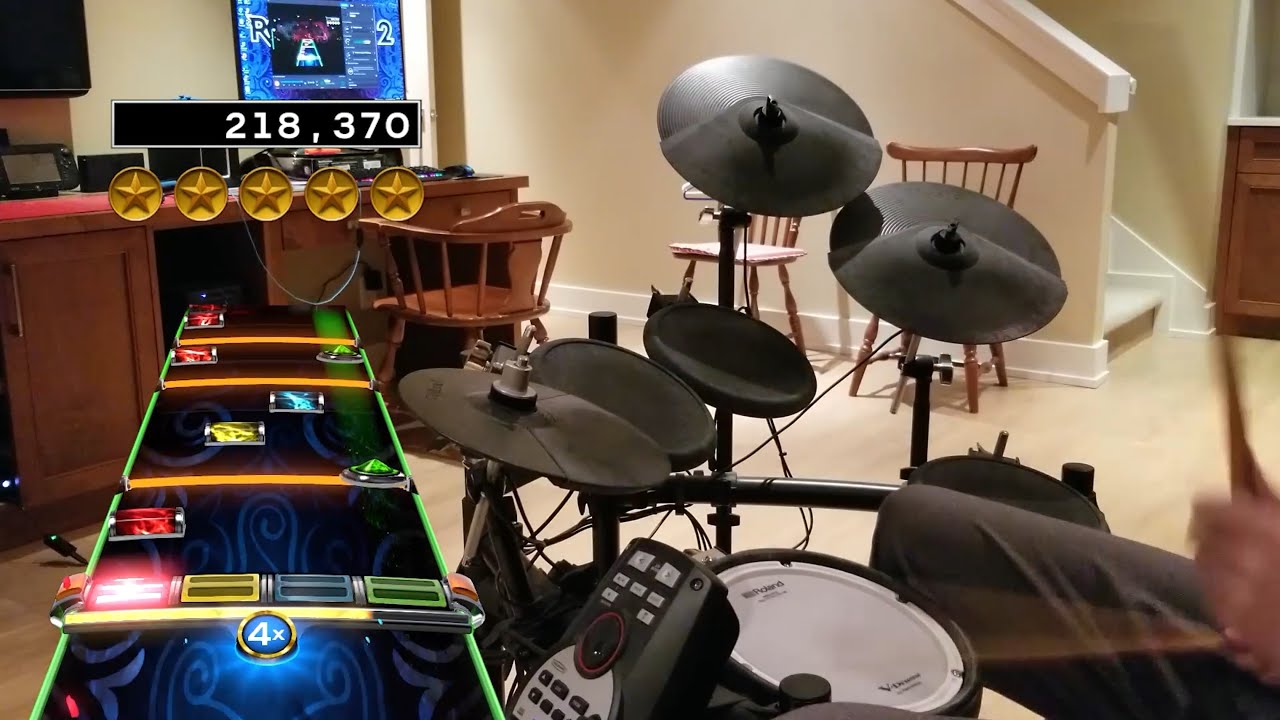 I Wanna Dance With Somebody (Who Loves Me) by Fall Out Boy | Rock Band 4 Pro Drums 100% FC