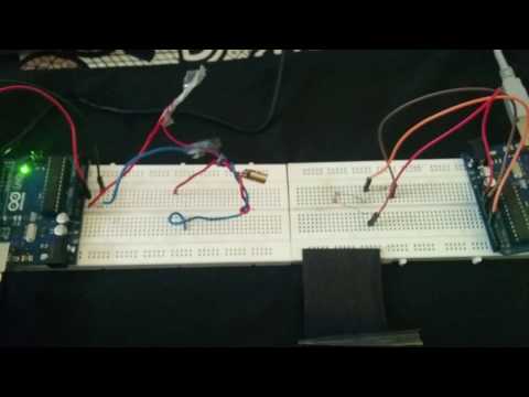 Morse Code Communication Transmitter and Receiver