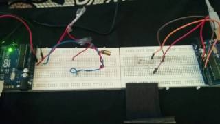 Morse Code Communication Transmitter and Receiver