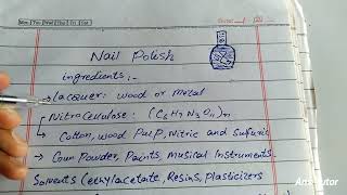 Whats Inside Your Typical Nail Polish? Nail Polish Ingredients Information