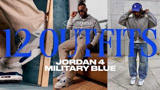 HOW TO STYLE: Jordan 4 Military Blue | 12 Simple Outfits