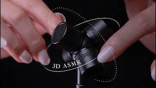 3D ASMR | Satisfying Mic Touching and Scratching from 4 Directions of Your Head | Rode SF-1