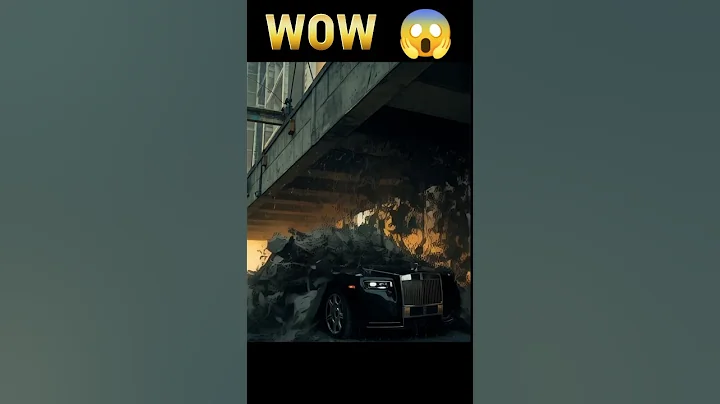 Shocking Crash: Rolls Royce Phantom in a Stunning Night Accident!?🚗💥