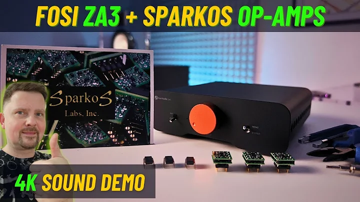Fosi ZA3 + Sparkos Op-amp - The Real Deal - Don't miss out !!!