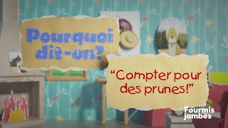 Pourquoi dit-on : "Compter pour des prunes" ?